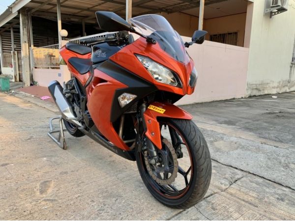 Kawasaki Ninja300 ABS ปี2014 สีส้ม-ดำ รูปที่ 2